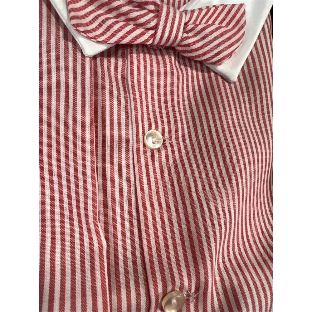 VTG NWT Bryan Baby Boy 2-Piece Suit Set Red Blazer Shorts 18M USA